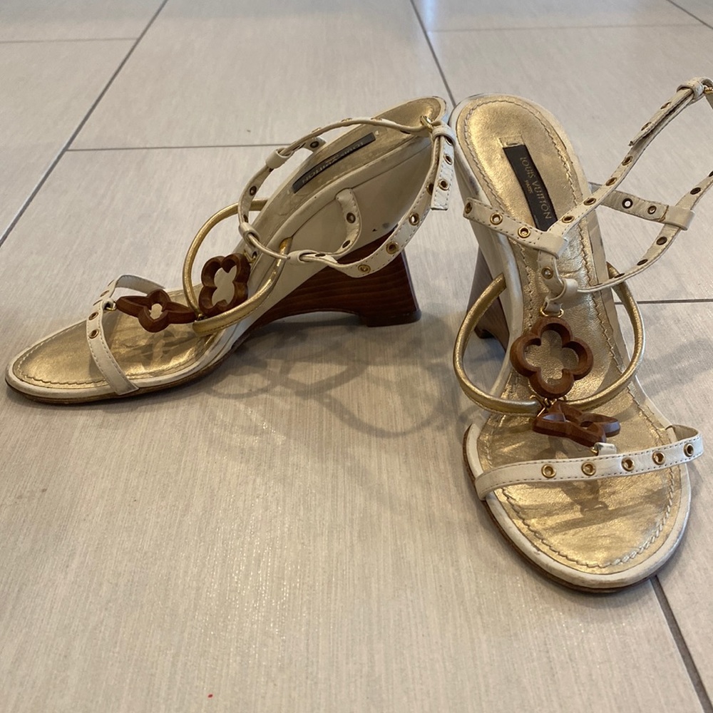 Louis Vuitton Heel Sandals